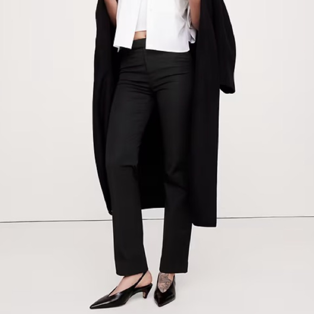 Banana Republic Sloan Black Pant Size 14